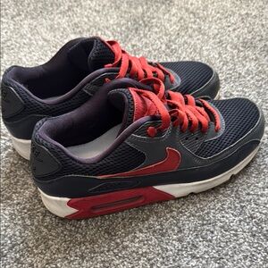 Kids Red and Black Sneakers